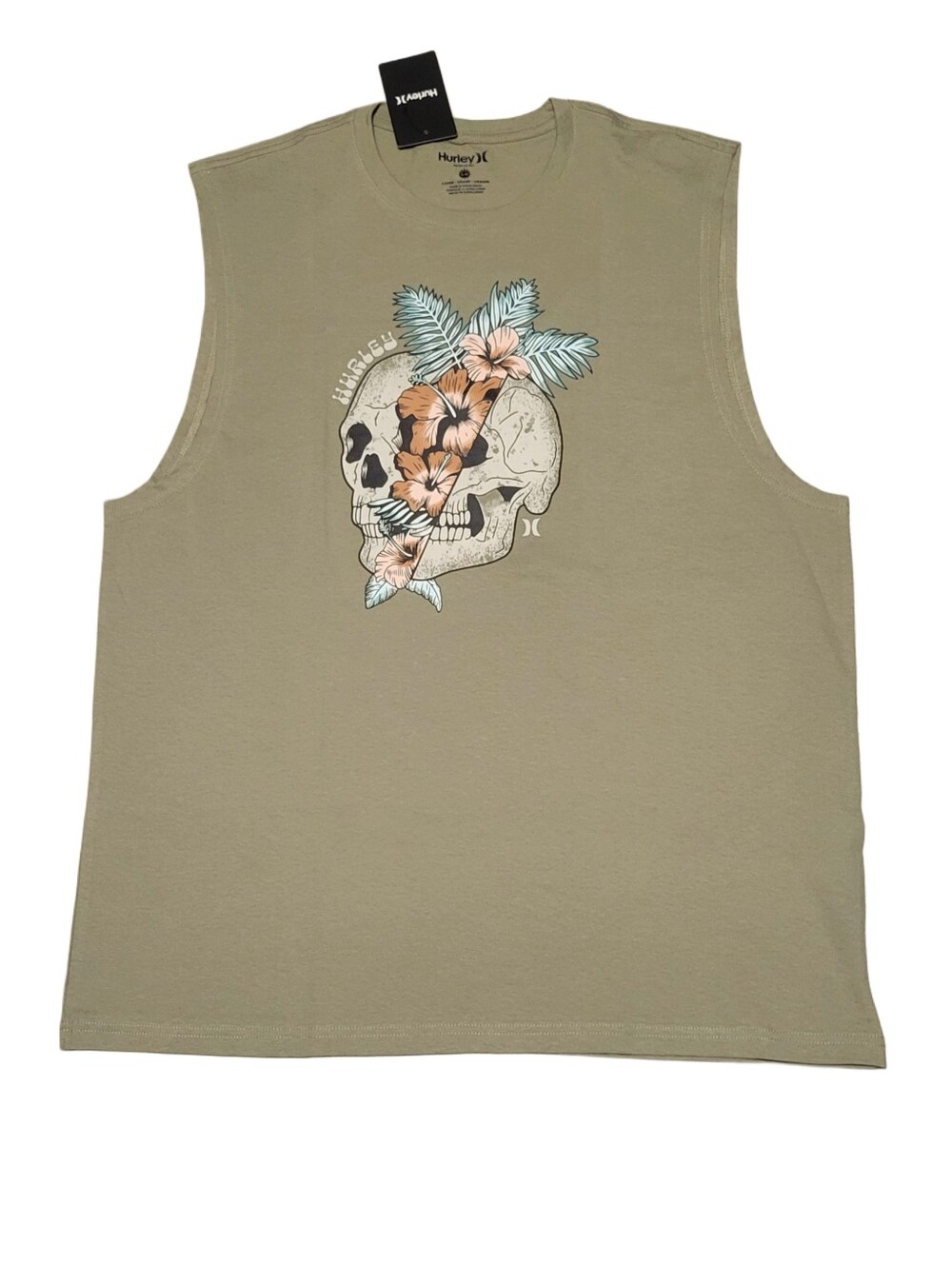 Men's Hurley Sleeveless Graphic Muscle Tank NWT Size Large